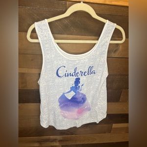 Disney Cinderella Graphic Tank Top (Junior’s, XL)